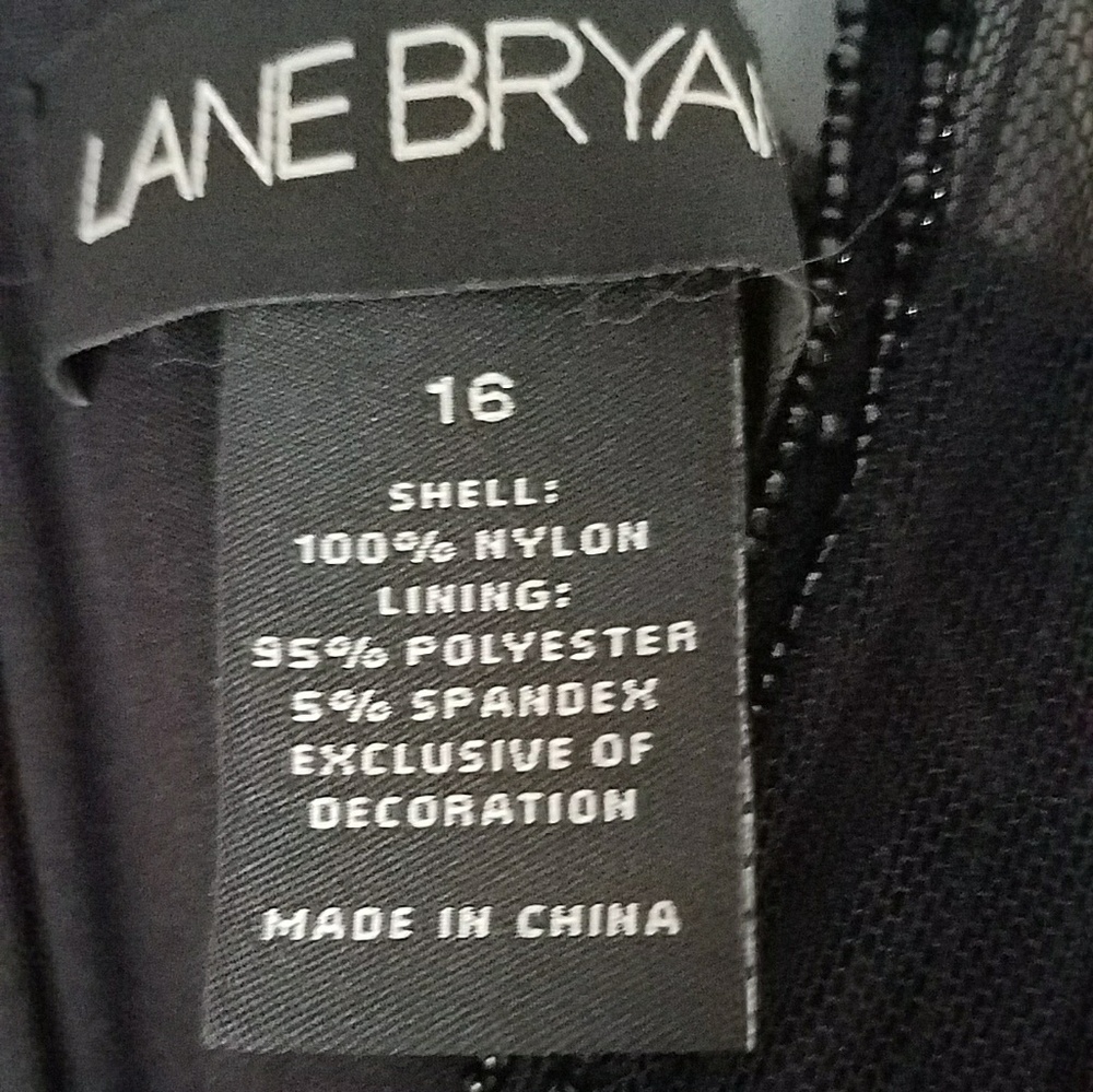 Black Lane Bryant Cocktail Dress - Picture 4 of 4